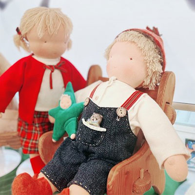 今年も開催します！「ウォルドルフ人形　ちいさな作品展2023／クリスマスを待つ季節」