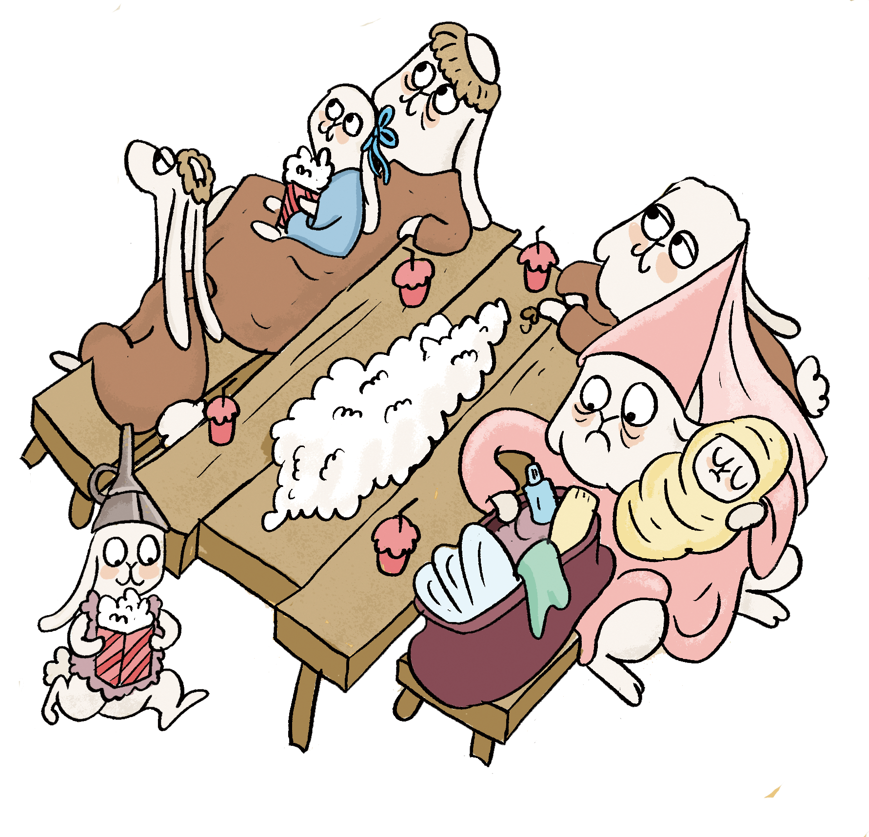 おとうとうさぎファミリー