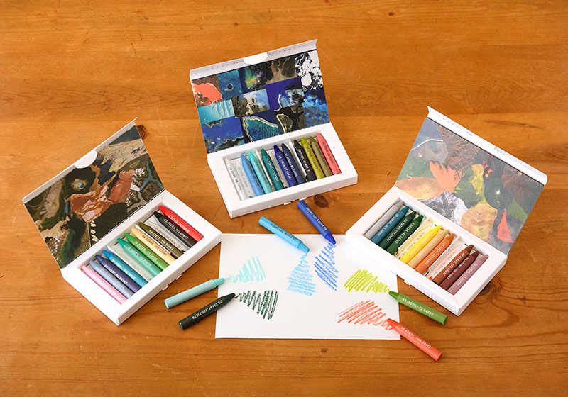 海のクレヨン／湖のクレヨン／山のクレヨン